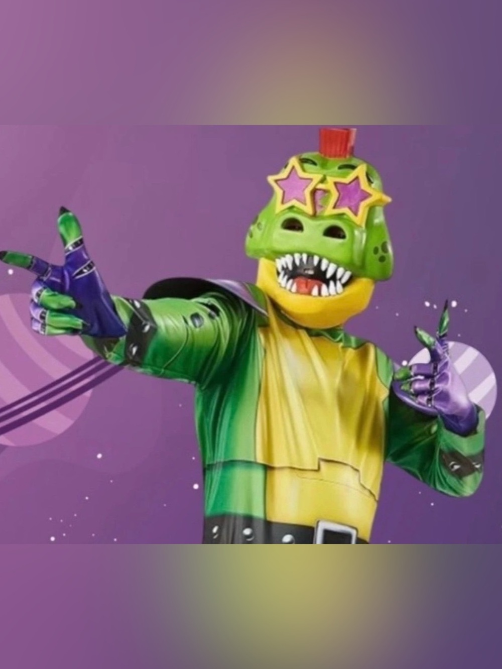 2 for $30 | Rubies Montgomery "Monty" Gator Halloween Mask & Gloves Set